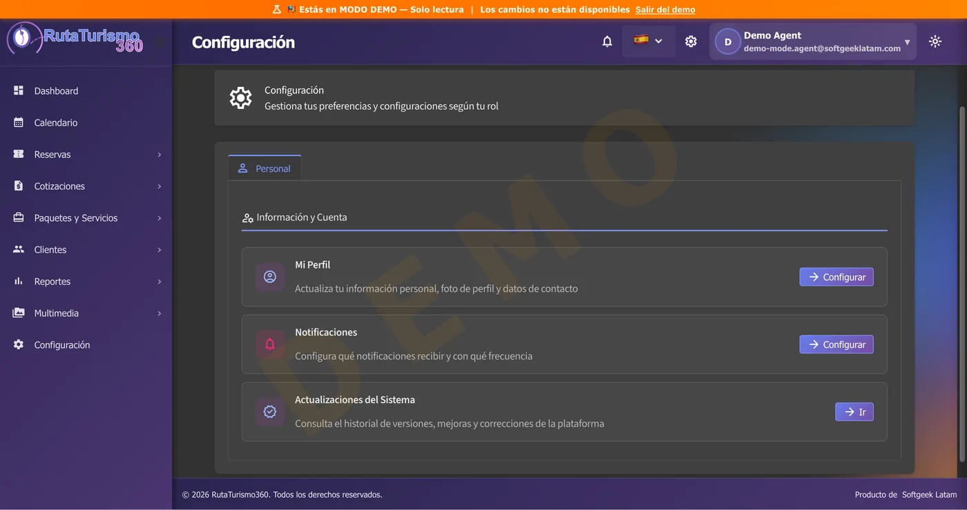 Configuración