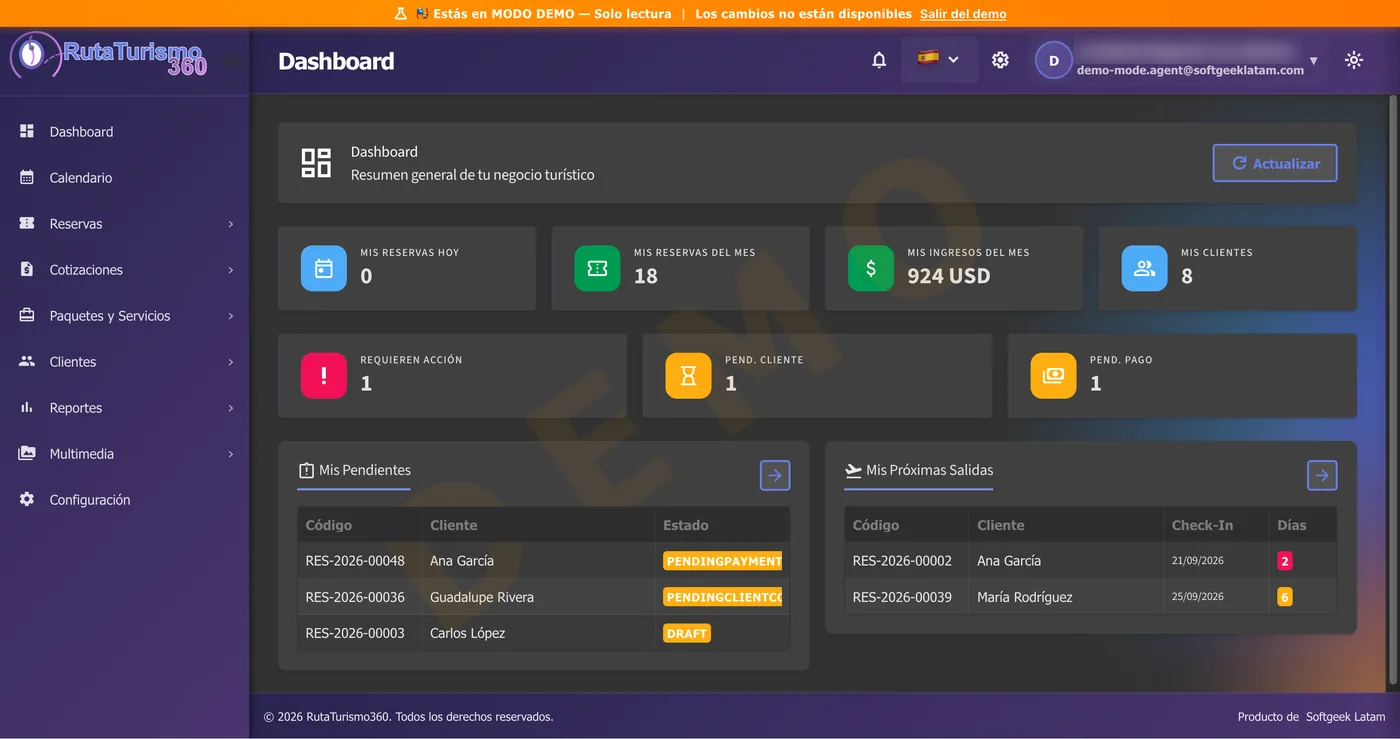 Dashboard en Tiempo Real